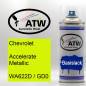 Preview: Chevrolet, Accelerate Metallic, WA622D / GD0: 400ml Sprühdose, von ATW Autoteile West.